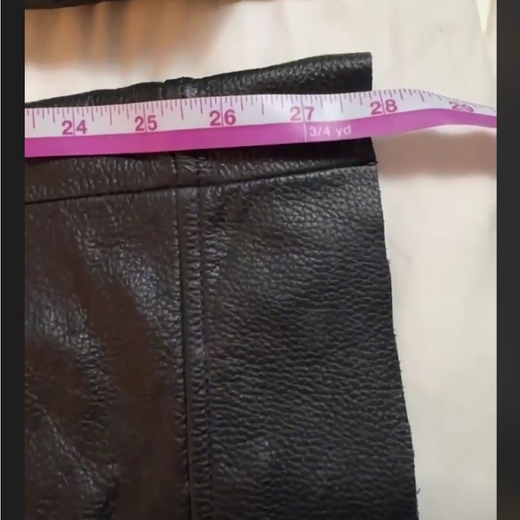 Women’s XL Harley Davidson leather fringe chaps - Picture 14 of 14